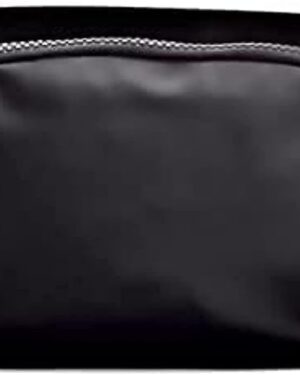 Lululemon Athletica Everywhere Belt Bag, Black, 7.5 x 5 x 2 inches