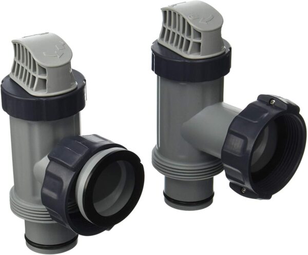 Above Ground Plunger Valves with Gaskets & Nuts Replacement Part (2 Pack) - Image 2