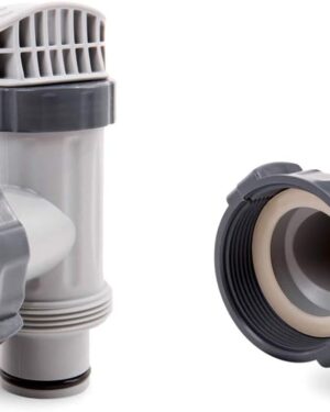 Above Ground Plunger Valves with Gaskets & Nuts Replacement Part (2 Pack)