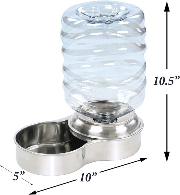 Stainless Pet Water Fountain Bowl - Image 5
