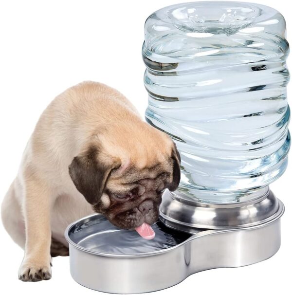 Stainless Pet Water Fountain Bowl - Image 3