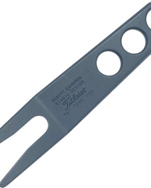 Divot Pivot Tool Stamped Logo Aluminum Black