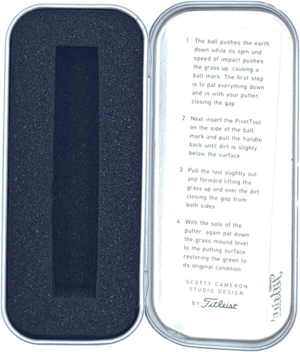 Divot Pivot Tool with Tin Box Red - Image 4
