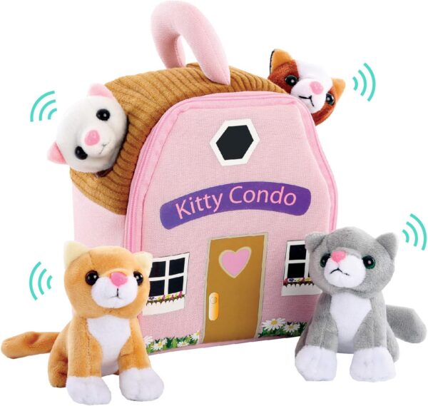 Cat Condo Toy Playset with Sounds