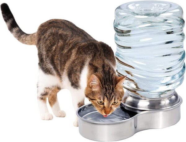 Stainless Pet Water Fountain Bowl - Image 4