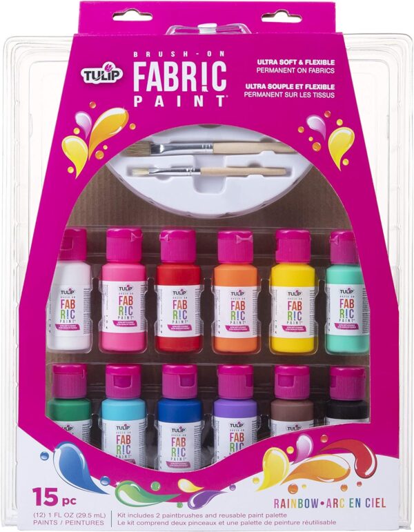 Palette Kit Brush-On Paint, 15 Piece