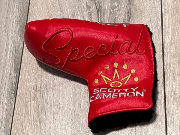Putter Red Headcover - Mid Mallet - Image 3