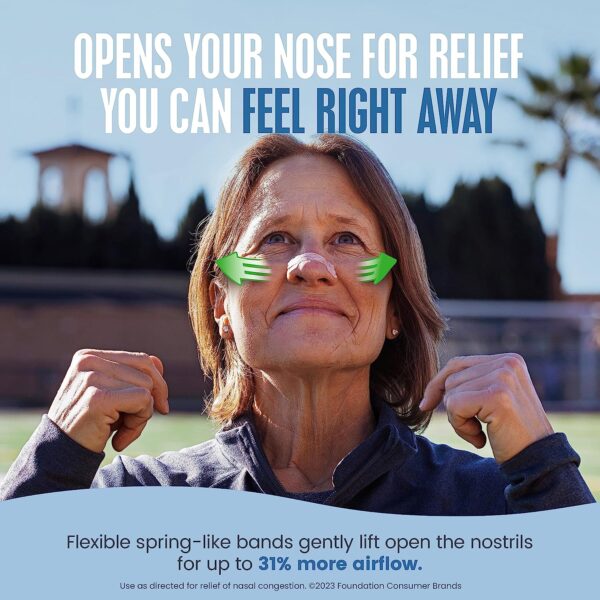 Breathe Right Original Nasal Strips - Image 3