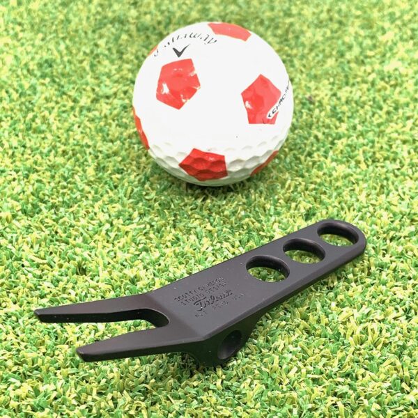Divot Pivot Tool Stamped Logo Aluminum Black - Image 3
